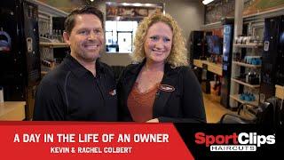 A Day in the Life of a SportClips Team Leader - Kevin & Rachel Colbert