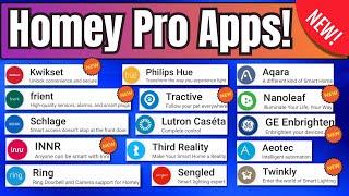 8 NEW Apps for the Homey Pro Hub that Expand Homey's Device Compatibility