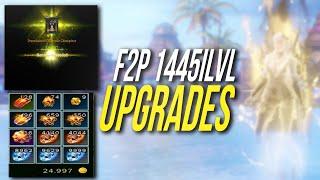 Lost Ark: 1445iLVL F2P UPGRADE SESSION | VERY LUCKY!