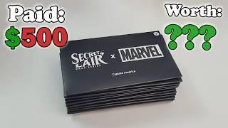 I Got Every Marvel Secret Lair. What are the Cards Worth? #marvel