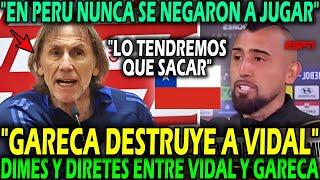 "ES PORQUE SOY ARGENTINO?" GARECA RESPONDE A VIDAL LUEGO DE DEJARLO FUERA DE CONVOCATORIA CHILE