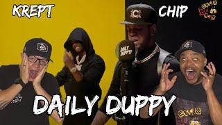 DUPPY AIN'T THE SAME AFTER THIS!! | Americans React to Krept x Chip   Daily Duppy