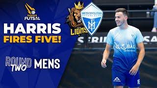 Tom Harris scores 5 goals in one match as Metropolitan claim their first win of the season! 