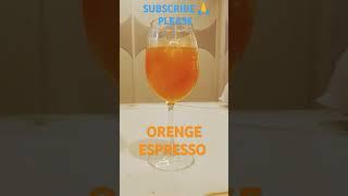 ORENGE COLD COFFEE MAKING