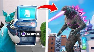 ACTIVATING *NEW* GODZILLA Boss in Fortnite!