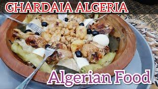 Algerian Sahara Food, Ghardaia, Algeria 