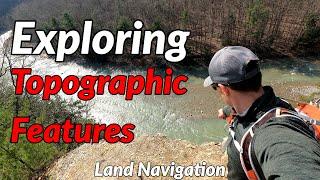 EXPLORING TOPOGRAPHIC FEATURES at Zoar Valley // Land Navigation Part 2