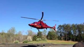 Rick Hendricks Helicopter Takes Off at Martinsville