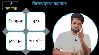 বিরোধমূলক অলংকার | বিরোধাভাস | বিষম | বিভাবনা | অসঙ্গতি by BAIO