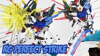 PERFECT? REALLY? -  RG Perfect Strike Gundam ASMR Speed Build Review