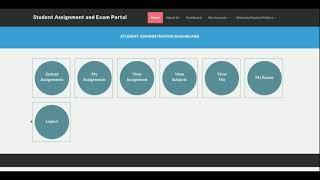 Student Assignment And Exam Portal | PHP and MySQL Project Source Code | PHP MySQL CRUD Project