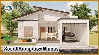 Modern Bungalow House Design Idea - 3 Bedrooms