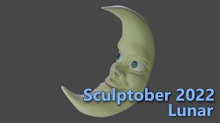 Lunar - Sculptober 2022: 1 Hour Speed Sculpt