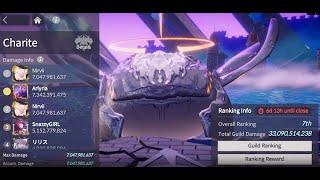 Eversoul - 4.4B Charite Raid No Dominiq/Sakuyo (Lv450 Jul 2024)