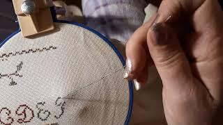Stitchin' Time With Lora Mary Jane Fry 1861 by Amanda Rowe Solitary Stitcher 6/13/21