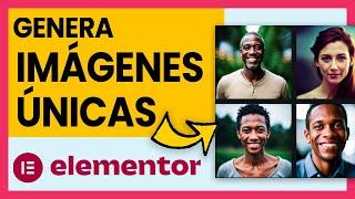 Crea IMÁGENES con INTELIGENCIA ARTIFICIAL en Elementor. ¡FLIPARÁS!