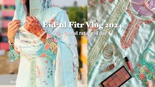 Eid vlog | Chaad raat and Eid day ( lots of food, mehedi, eid outing etc)| Eid-ul-Fitr 2024 |  