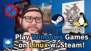 Install Steam and Play Windows Games on Linux!