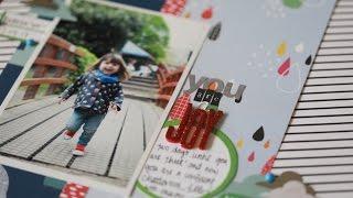 You Are a Joy: A Scrapbooking Process Video