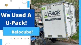 MOVING WITH A U-PACK Relocube! What Fits In A Relocube? U-Pack Review!