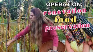 Harvesting & Preserving for Winter | Calico Cow Acres Homestead