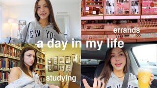 VLOG  a busy day in my life (makeup shopping, errands, etc)