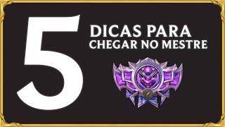 5 DICAS PARA CHEGAR NO ELO MESTRE! | Legends Of Runeterra