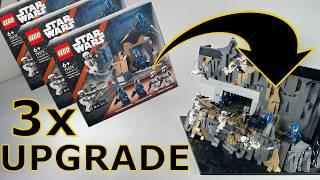 LEGO STAR WARS - Ambush on Mandalore BATTLE PACK - MOC REVIEW SPEEDBUILD DIORAMA STOP MOTION - 75373