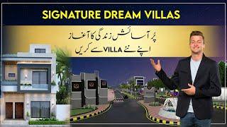 Signature Dream Villas 3 Marla House for sale on Installment in Lahore