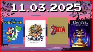  SMW Hacks: Speedrun Gratitude | Suikoden weiterspielen | 19.00h Zelda ALTTPR Community Race