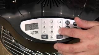 NuWave Oven Pro Plus - Cooking Temperature and Time Controls