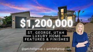 St. George, Utah Luxury Million Dollar Home Features & Finishes!