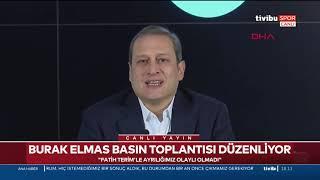 Fatih Terim, Domènec Torrent - Galatasaray Başkanı Burak Elmas Basın Toplantısı Düzenledi