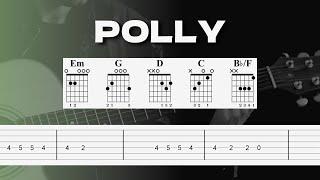 Learn to Play 'Polly' by Nirvana - Easy Guitar Tutorial