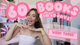 reading 300 pages (or more) a day to tackle my physical TBR | 60 books in 60 days ep. 4 