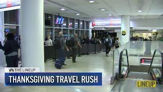 Thanksgiving travel rush is on: The Lineup