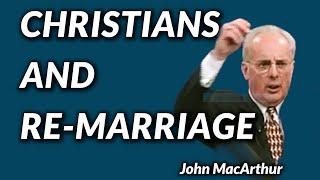 John MacArthur: CHRISTIANS AND RE-MARRIAGE