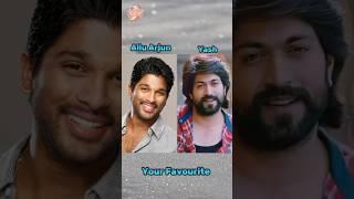 Allu Arjun vs yash life journey #shorts #alluarjun #yash