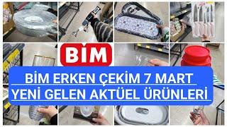 BİM ERKEN ÇEKİMBİM 7 MART CUMA 2025BİM BU HAFTA ŞAHANE ÜRÜNLERBİM BU HAFTA YEPYENİ ÜRÜNLER