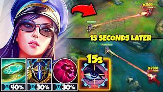 THIS CAITLYN BUILD GIVES YOU UNLIMITED ULTS! (PRESS R EVERY 15 SECONDS)