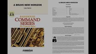 A Brave New Horizon - Lisa Galvin (with Score)