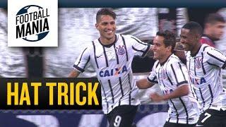 Paolo Guerrero Hat-Trick for Corinthians