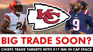 Chiefs Making BIG TRADE With $17 Million Left In Salary Cap Space? Ft. Amari Cooper & Matthew Judon