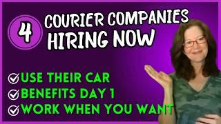 HIRING NOW ! 4 Easy Medical Courier / Independent Driver Jobs - No Experience Needed