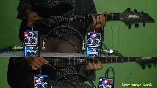 Tabir kepalsuan H.Rhoma irama | Cover guitar By helmisurya music pake efek distorsi X dan delay X