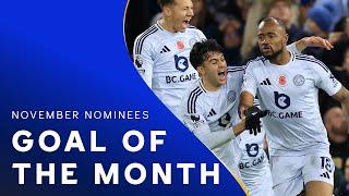 Choose Your Top Strike!  ️ | November Goal Of The Month Vote