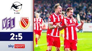 Cottbus schnappt sich 3. Sieg in Folge | VfL Osnabrück - FC Energie Cottbus | Highlights - 3. Liga