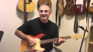 I demo Tom Harkenriders Dan Dunham guitar