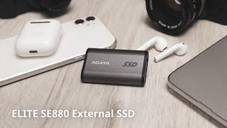 ADATA Elite SE880 External SSD - Powerfully Compact