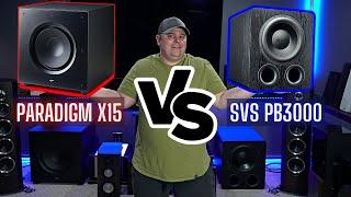 Which Subwoofer REIGNS SUPREME? SVS PB3000 vs Paradigm X15, Demos and Measurements